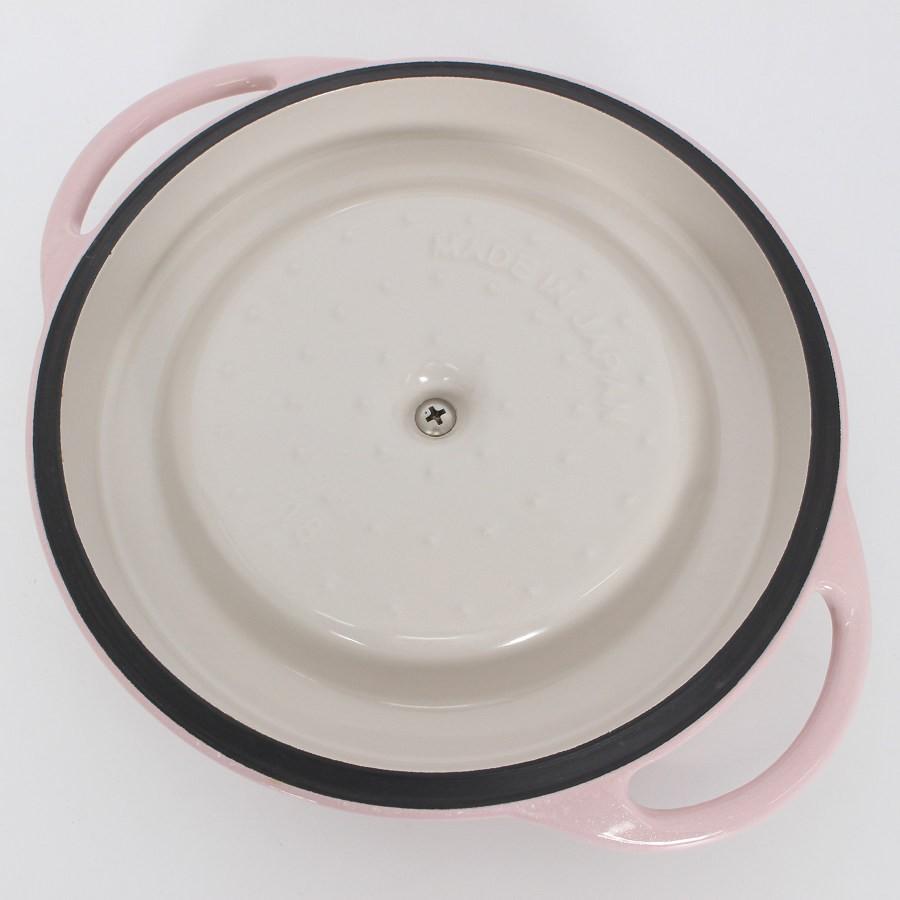 ボーナスストア+5％【新品】バーミキュラ オーブンポットラウンド 18cm PNK18R パールピンク 無水 ホーロー 両手鍋 本体 |  | 06