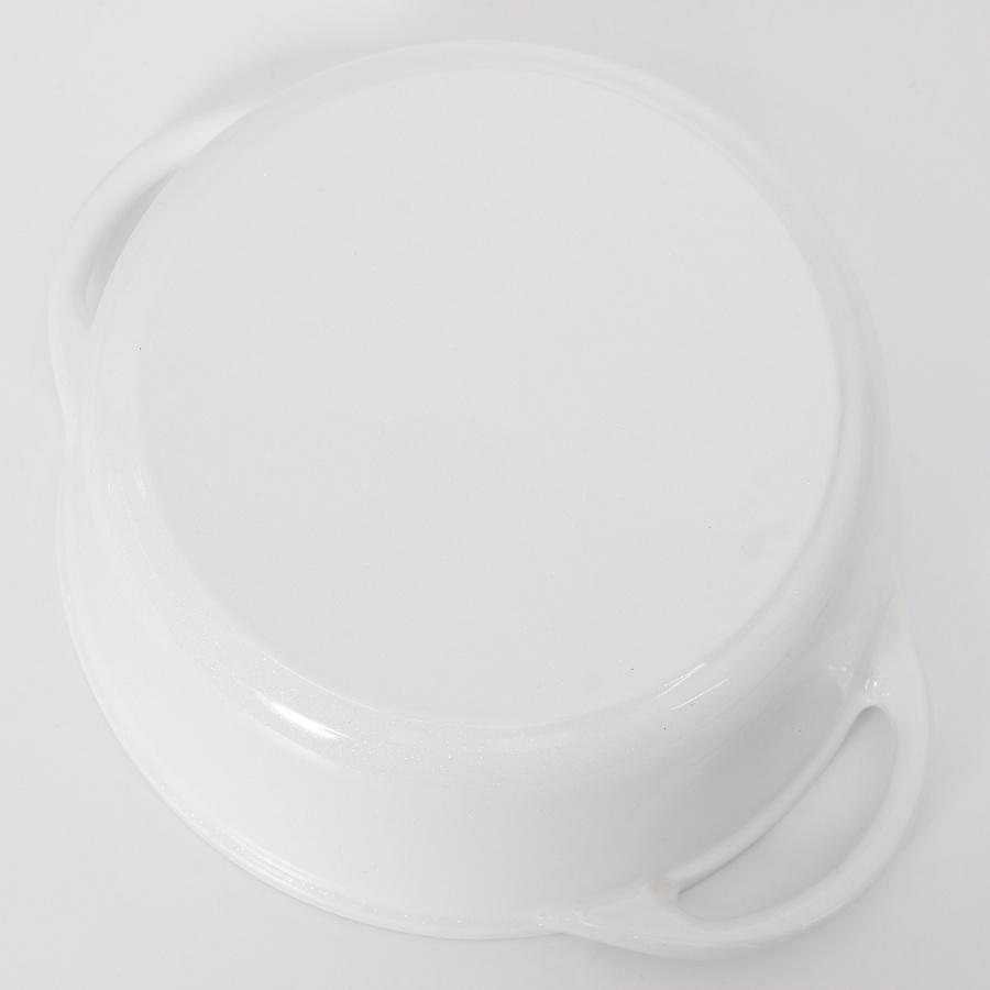 ボーナスストア+5％【新品】バーミキュラ オーブンポットラウンド 14cm PWH14R KONAYUKI パールホワイト 無水 ホーロー 両手鍋 粉雪 本体 |  | 04