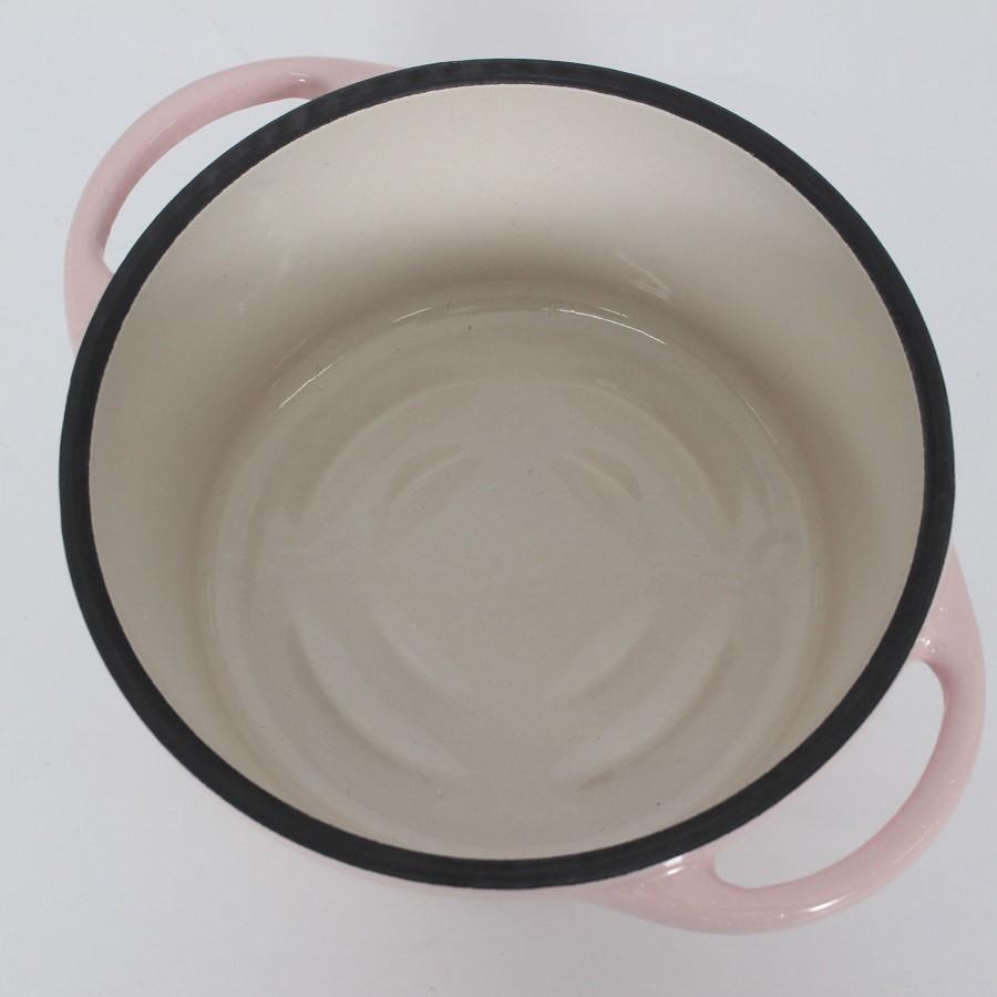 ボーナスストア+5％【新品】バーミキュラ オーブンポットラウンド 14cm PNK14R パールピンク 無水 ホーロー 両手鍋 本体 |  | 03