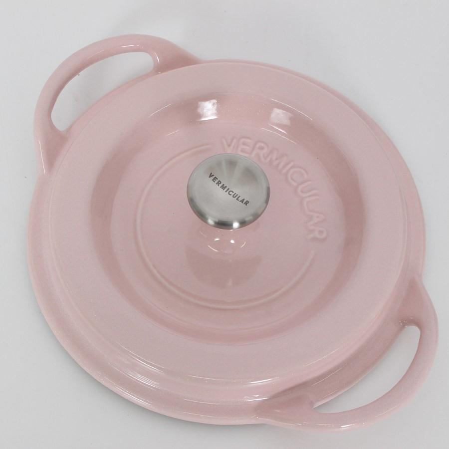 ボーナスストア+5％【新品】バーミキュラ オーブンポットラウンド 14cm PNK14R パールピンク 無水 ホーロー 両手鍋 本体 |  | 05