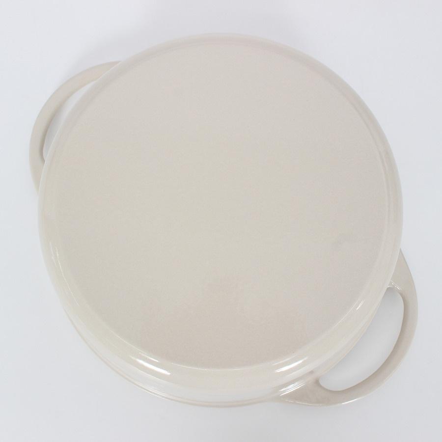 ボーナスストア+5％【新品】バーミキュラ オーブンポットラウンド 22cm NBG22R ナチュラルベージュ 無水 ホーロー 両手鍋 本体 |  | 04