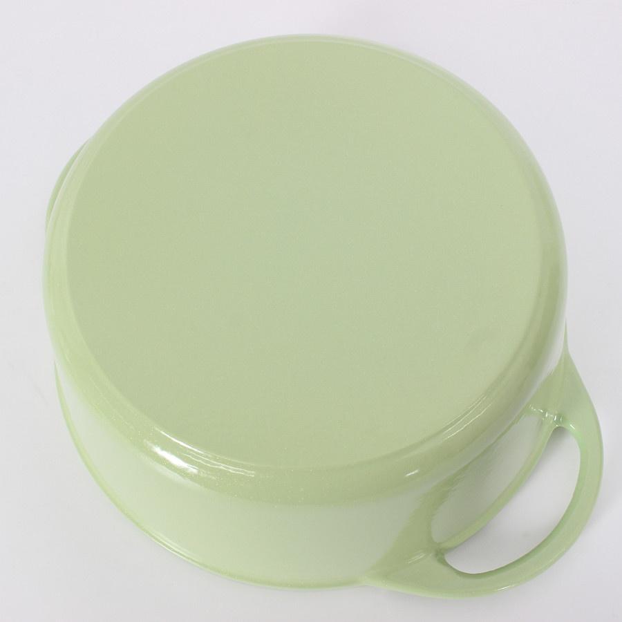 ボーナスストア+5％【新品】バーミキュラ オーブンポットラウンド 22cm GRN22R パールグリーン 無水 ホーロー 両手鍋 本体 |  | 04