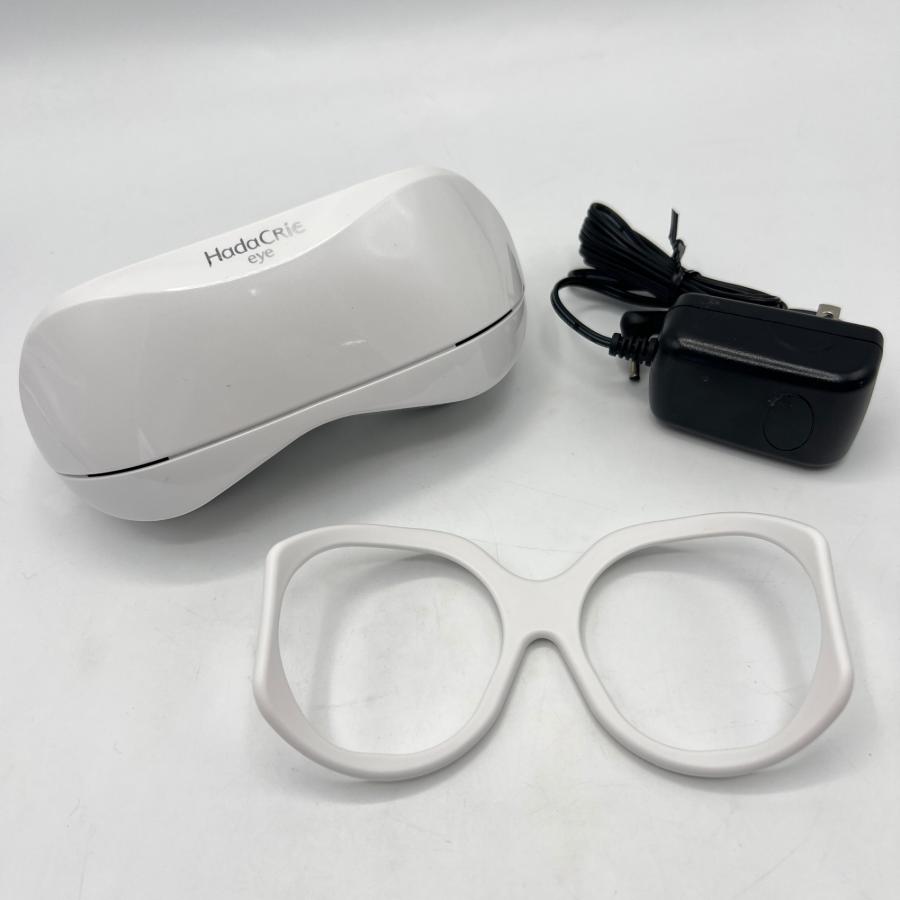 ボーナスストア+5％【美品】日立 ハダクリエ アイ MM-R01-W ホワイト 目元ケア 美顔器 HITACHI 本体 | 