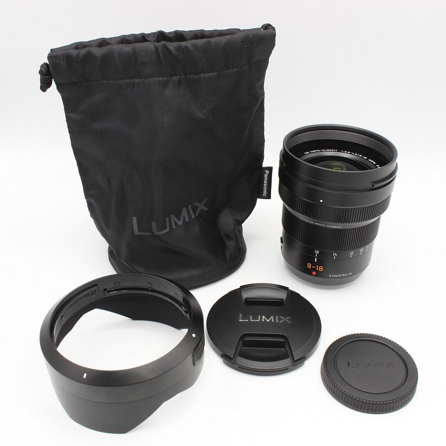 【ボーナスストア+5％】パナソニック LEICA DG VARIO-ELMARIT H-E08018 8-18mm/F2.8-4.0 ASPH. 広角ズームレンズ マイクロフォーサーズマウント系 | 