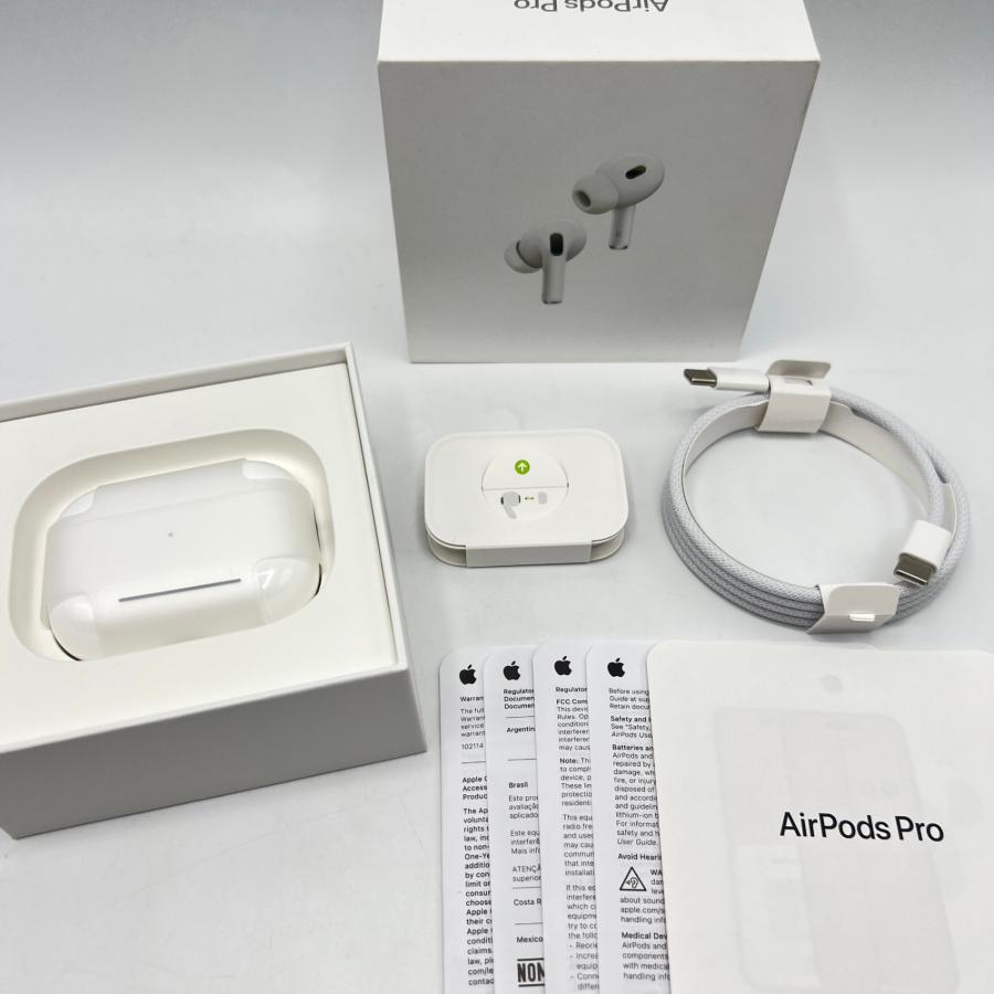 ボーナスストア+5％【美品】Apple AirPods Pro 第2世代 MagSafe充電 