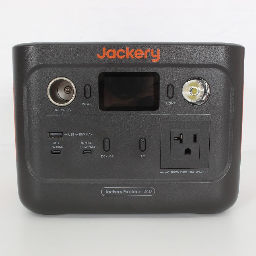 ボーナスストア+5％【美品】Jackery Solar Generator 240 New 40 Mini JSG-2404A ポータブル電源 ...