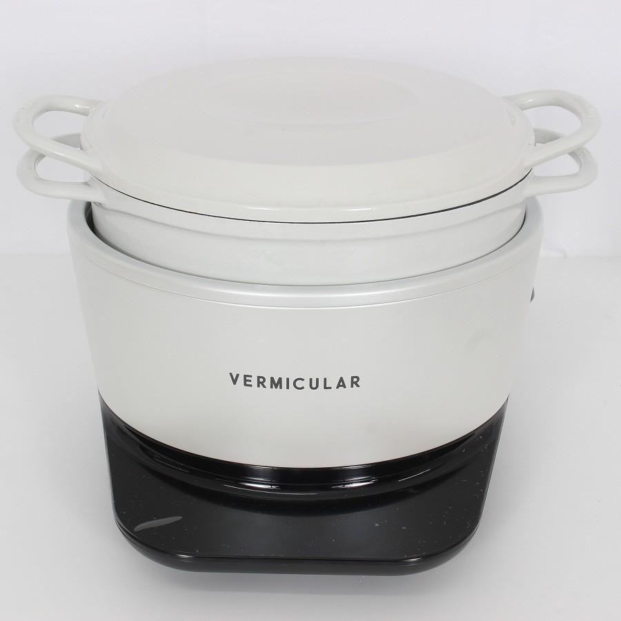 ボーナスストア+5％【美品】バーミキュラ ライスポット RP23A-WH シーソルトホワイト 5合炊き 炊飯器 Vermicular 本体 |  | 10