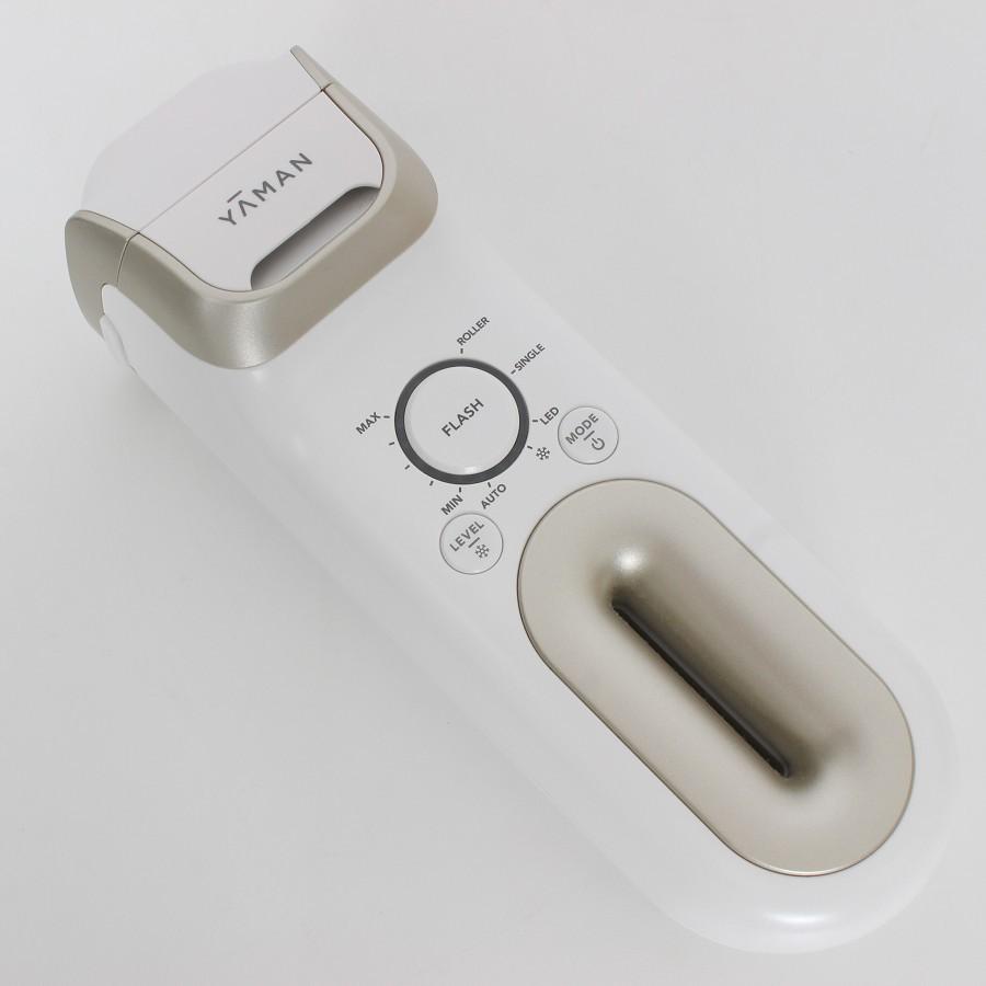 ボーナスストア+5％【美品】ヤーマン レイボーテ クールプロ YJEA6W ホワイト×ゴールド 光美容器 脱毛器 YA-MAN 本体 |  | 02