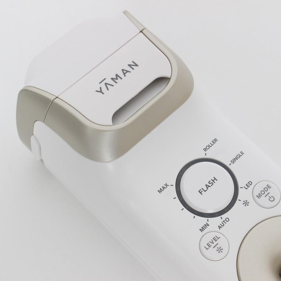 ボーナスストア+5％【美品】ヤーマン レイボーテ クールプロ YJEA6W ホワイト×ゴールド 光美容器 脱毛器 YA-MAN 本体 |  | 03