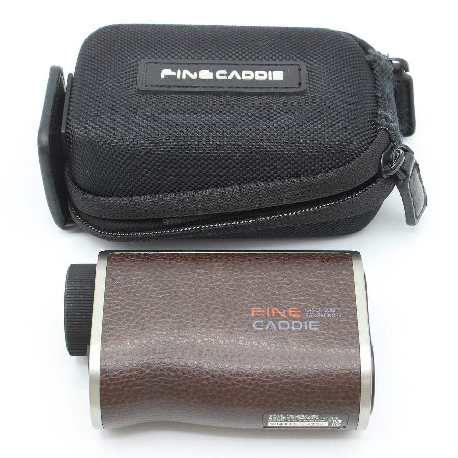 ボーナスストア+5％【美品】FINECADDIE J300 レーザー距離計 ブラウン ファインキャディ ゴルフ 本体 | 