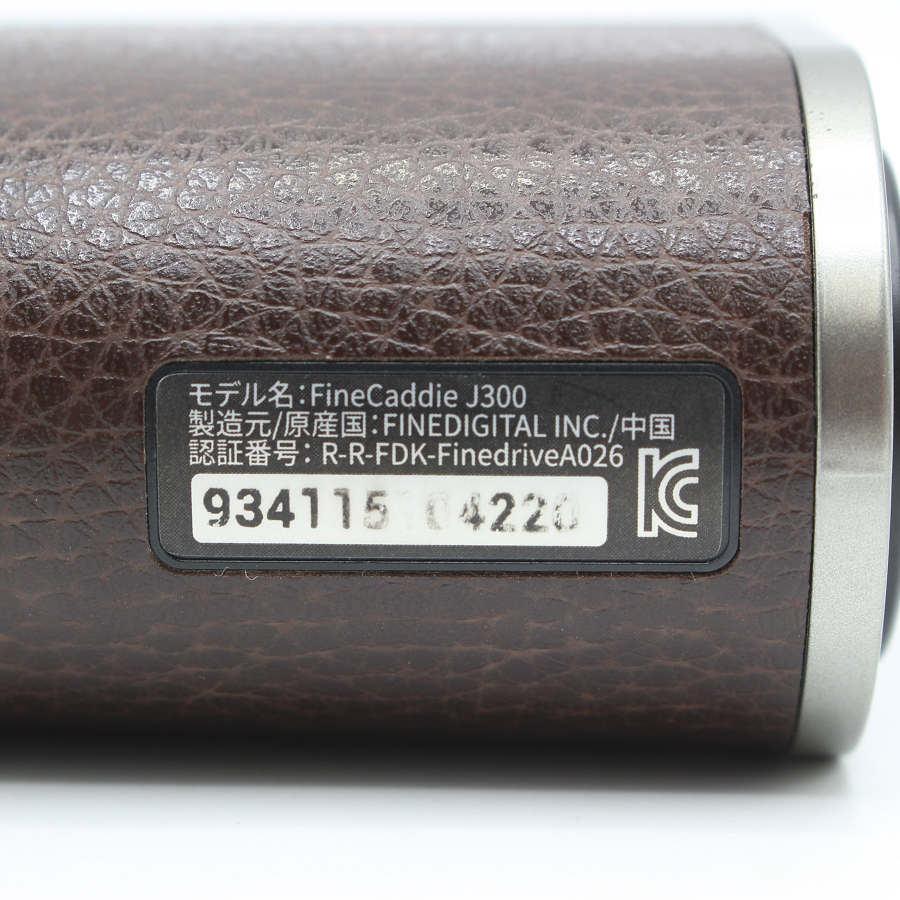 ボーナスストア+5％【美品】FINECADDIE J300 レーザー距離計 ブラウン ファインキャディ ゴルフ 本体 |  | 07