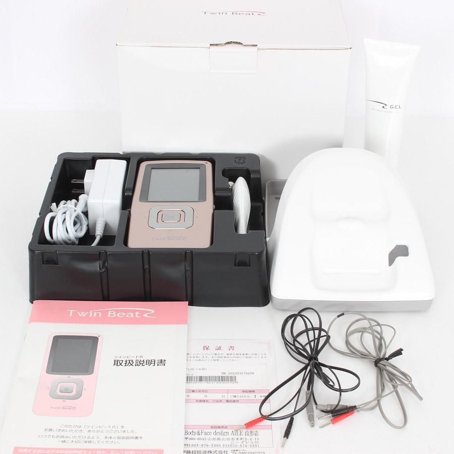 ボーナスストア+5％【美品】伊藤超短波 ツインビートR 電子運動器 美容器 トレーニング フェイシャルケア EMS マイクロカレント 本体 | 