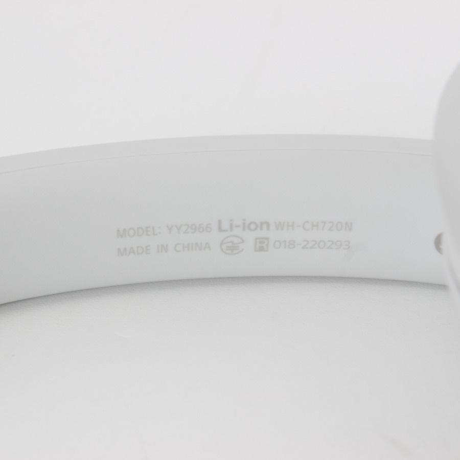 ボーナスストア+5％【美品】SONY WH-CH720N-W ホワイト ワイヤレスノイズキャンセリングヘッドホン ソニー 本体 |  | 06