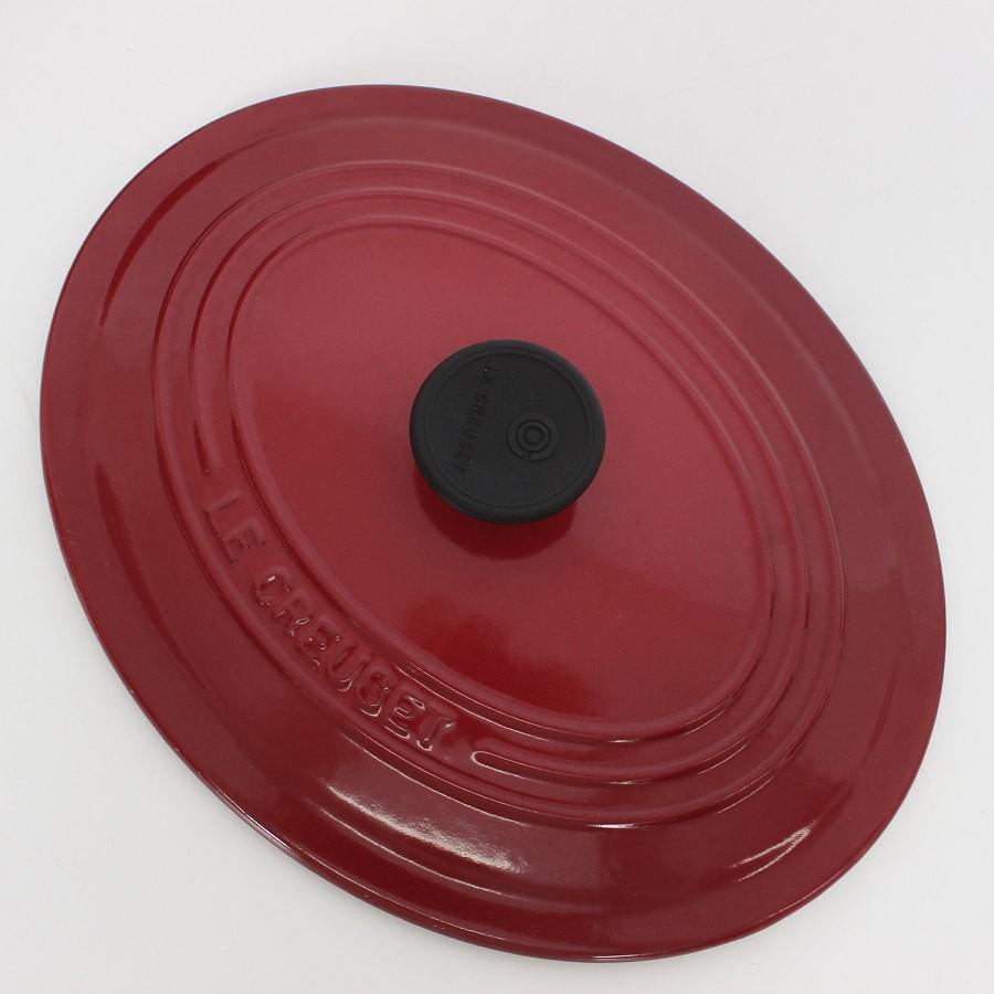 【ボーナスストア+5％】ル・クルーゼ ココット オーバル 25cm レッド 25002-25 ホーロー 両手鍋 本体 |  | 07