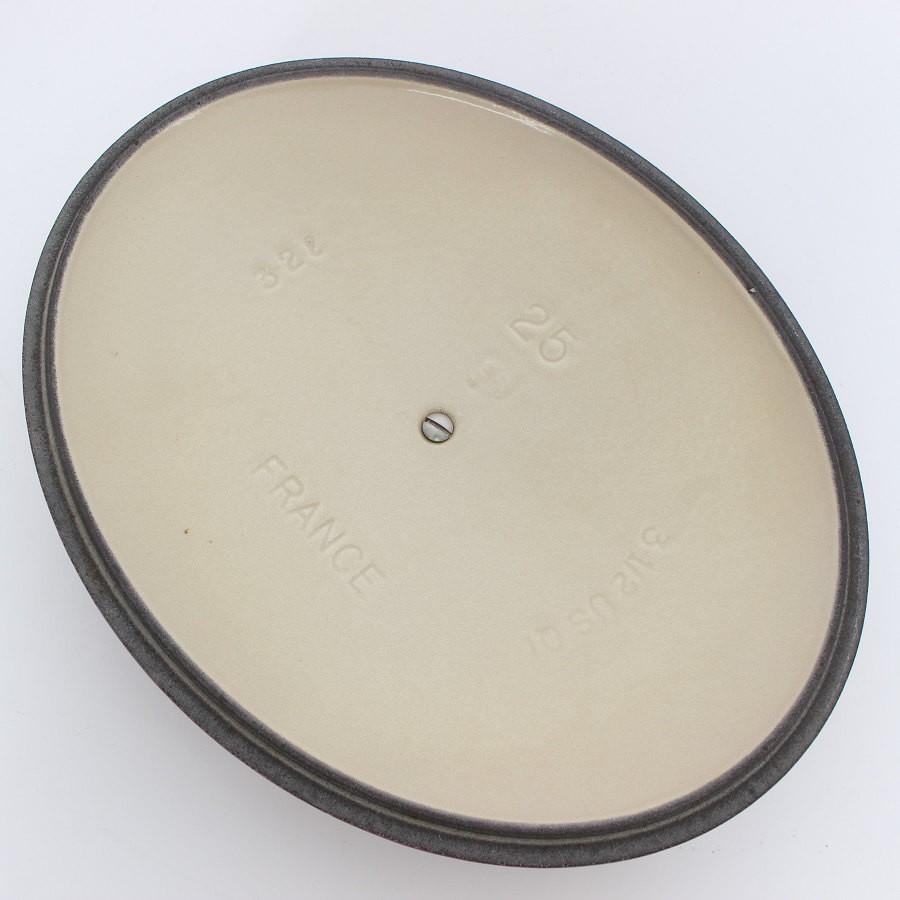 【ボーナスストア+5％】ル・クルーゼ ココット オーバル 25cm レッド 25002-25 ホーロー 両手鍋 本体 |  | 09