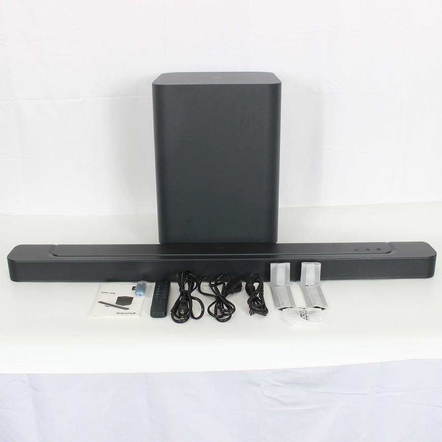 ボーナスストア+5％【美品】JBL BAR 500 JBLBAR500PROBLKJN ブラック サウンドバーシステム 5.1ch Dolby Atmos対応 ジェービーエル 本体 | 