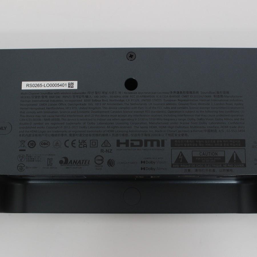 ボーナスストア+5％【美品】JBL BAR 500 JBLBAR500PROBLKJN ブラック サウンドバーシステム 5.1ch Dolby Atmos対応 ジェービーエル 本体 |  | 14