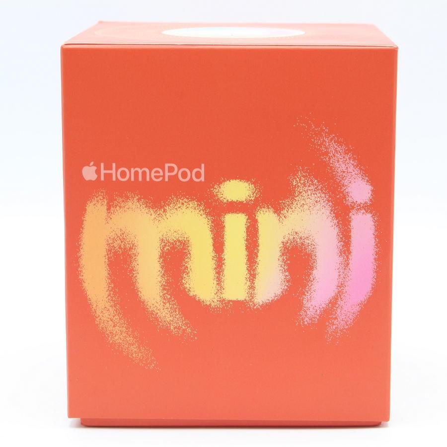ボーナスストア+5％【美品】Apple HomePod mini MJ2D3J/A オレンジ
