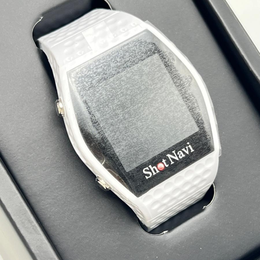 ボーナスストア+5％【新品】Shot Navi INFINITY ホワイト 腕時計型ゴルフ用GPSナビ ショットナビ インフィニティ 本体 |  | 01