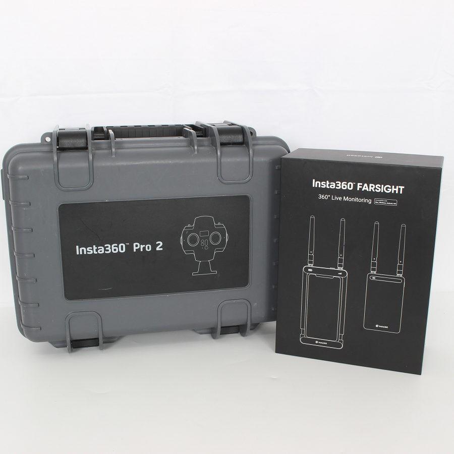 【ボーナスストア+5％】Insta360 Pro 2 TINPPR2/B 予備バッテリー+Farsightセット 360度VRカメラ パノラマ 全天球 8K ビデオカメラ 本体 |  | 12