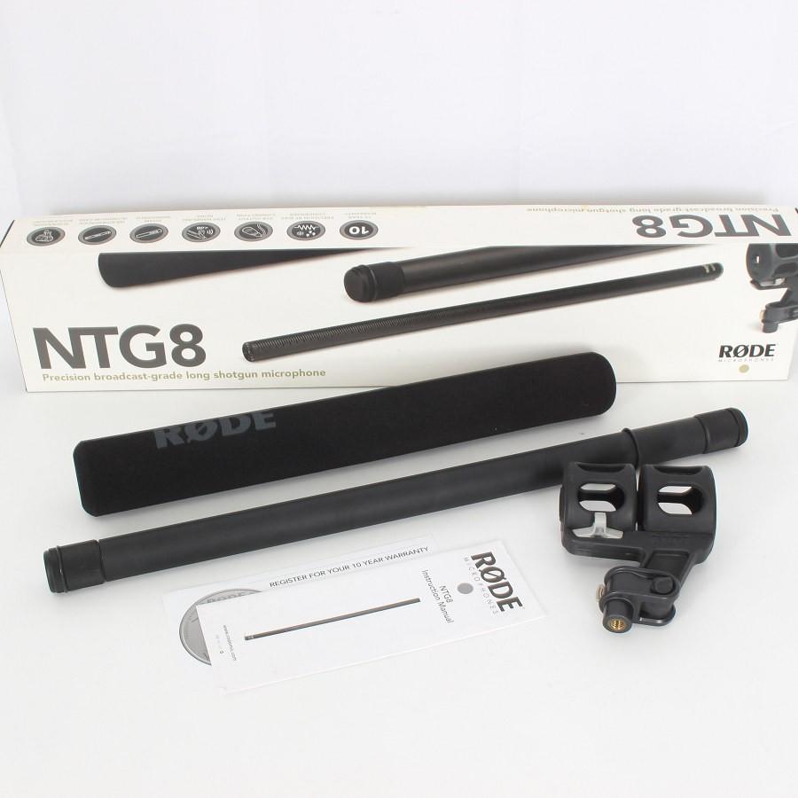 ボーナスストア+5％【美品】RODE Microphones ロングショットガンマイク NTG8 ロードコンデンサーマイク ロード 本体 | 