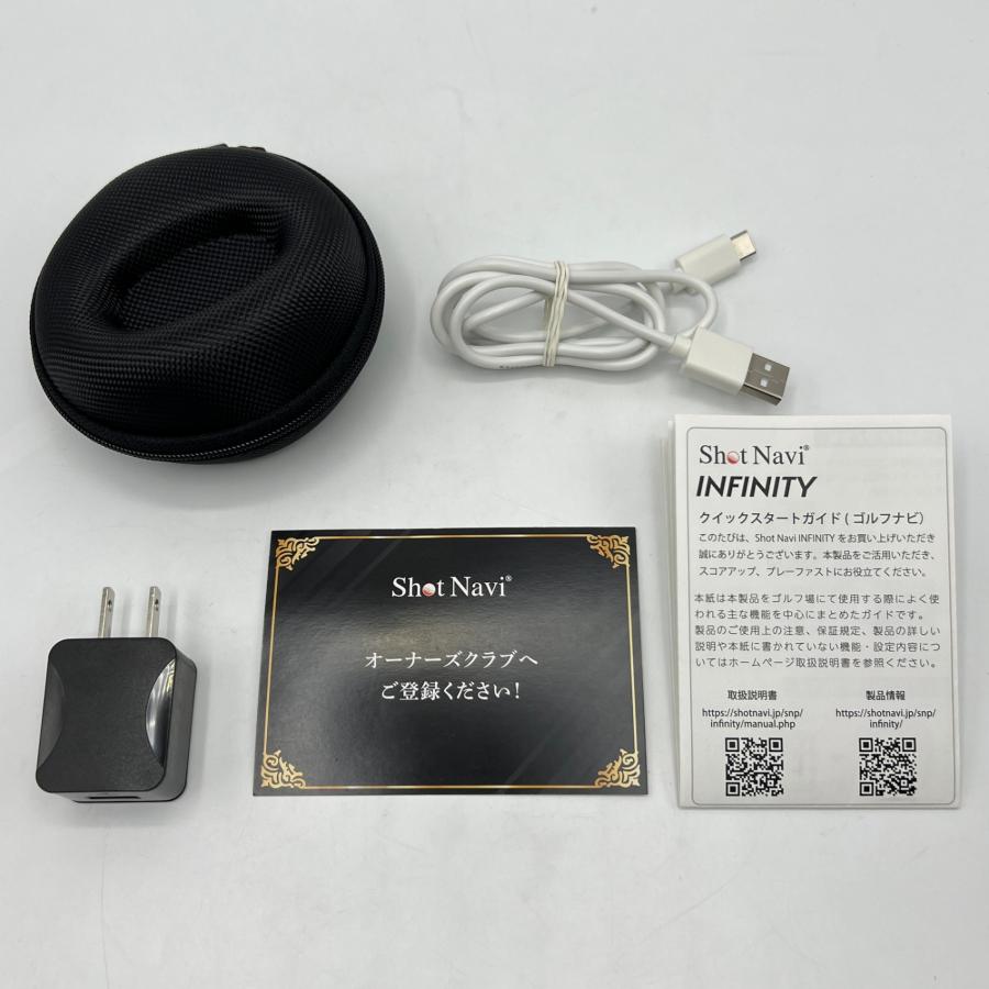 【ボーナスストア+5％】ShotNavi INFINITY ブラック 腕時計型ゴルフ用GPSナビ ショットナビ インフィニティ 本体 |  | 14