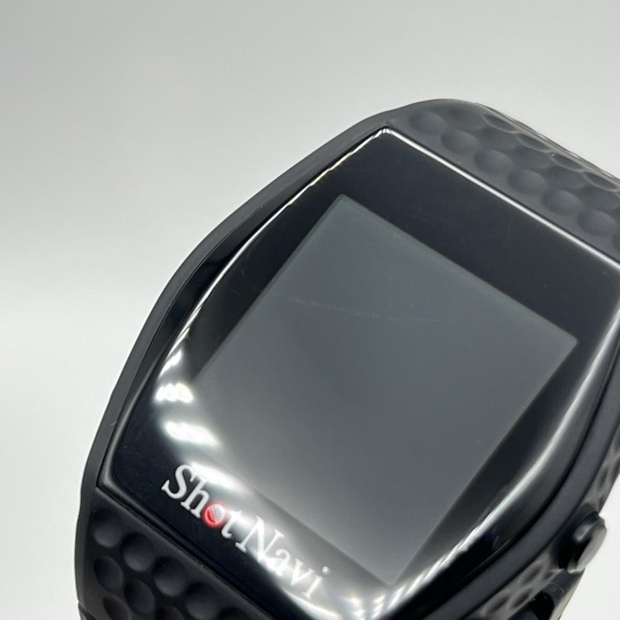 【ボーナスストア+5％】ShotNavi INFINITY ブラック 腕時計型ゴルフ用GPSナビ ショットナビ インフィニティ 本体 |  | 03