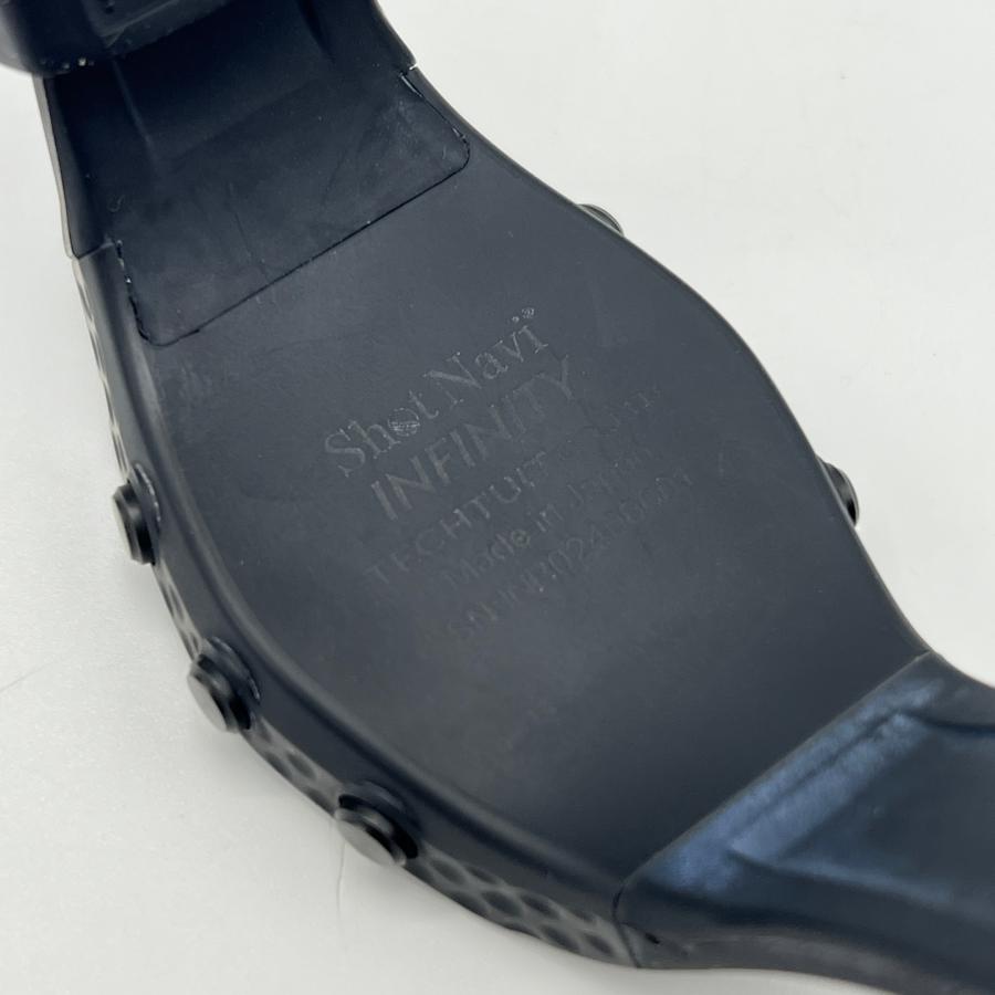 【ボーナスストア+5％】ShotNavi INFINITY ブラック 腕時計型ゴルフ用GPSナビ ショットナビ インフィニティ 本体 |  | 04