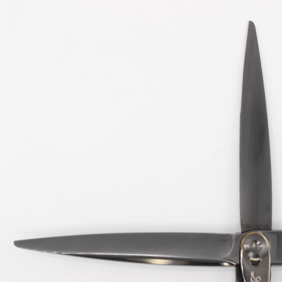 ボーナスストア+5％【美品】はさみのルミエール HyPER V 81GA63 ブラックコーティング加工 カットシザー 6.3インチ 柳刃 フレックスハンドル |  | 02