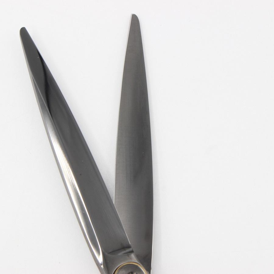 ボーナスストア+5％【美品】はさみのルミエール HyPER V 81GA63 ブラックコーティング加工 カットシザー 6.3インチ 柳刃 フレックスハンドル |  | 03