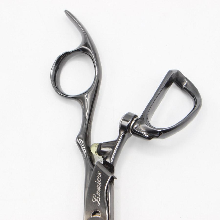 ボーナスストア+5％【美品】はさみのルミエール HyPER V 81GA63 ブラックコーティング加工 カットシザー 6.3インチ 柳刃 フレックスハンドル |  | 06