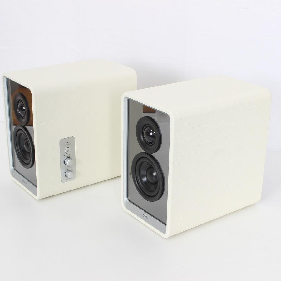 ボーナスストア+5％【美品】Edifier ED-QR65-WH ホワイト GaN充電器搭載2.0アクティブスピーカー ハイレゾ エディファイア 本体 |  | 02