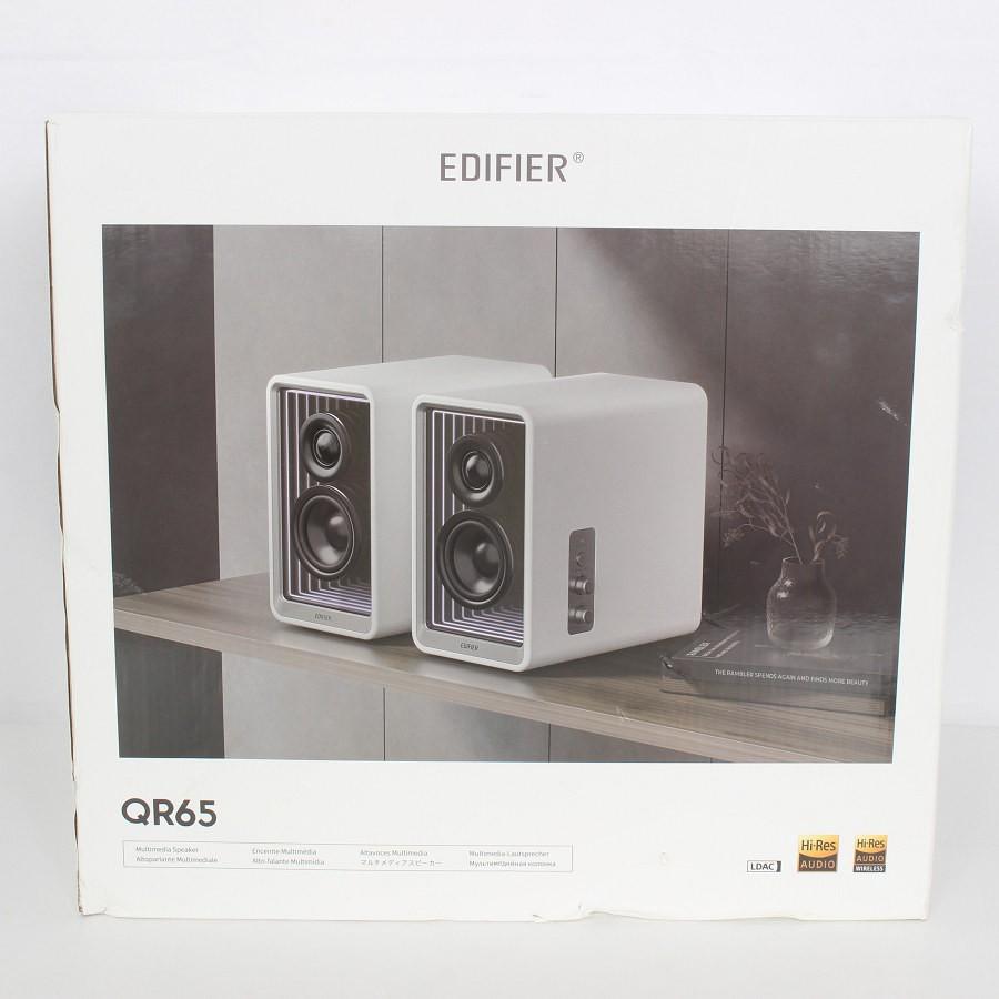 ボーナスストア+5％【美品】Edifier ED-QR65-WH ホワイト GaN充電器搭載2.0アクティブスピーカー ハイレゾ エディファイア 本体 |  | 09