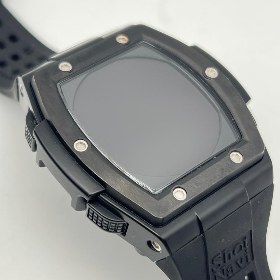 ボーナスストア+5％】ShotNavi Crest ブラック 腕時計型距離計測器