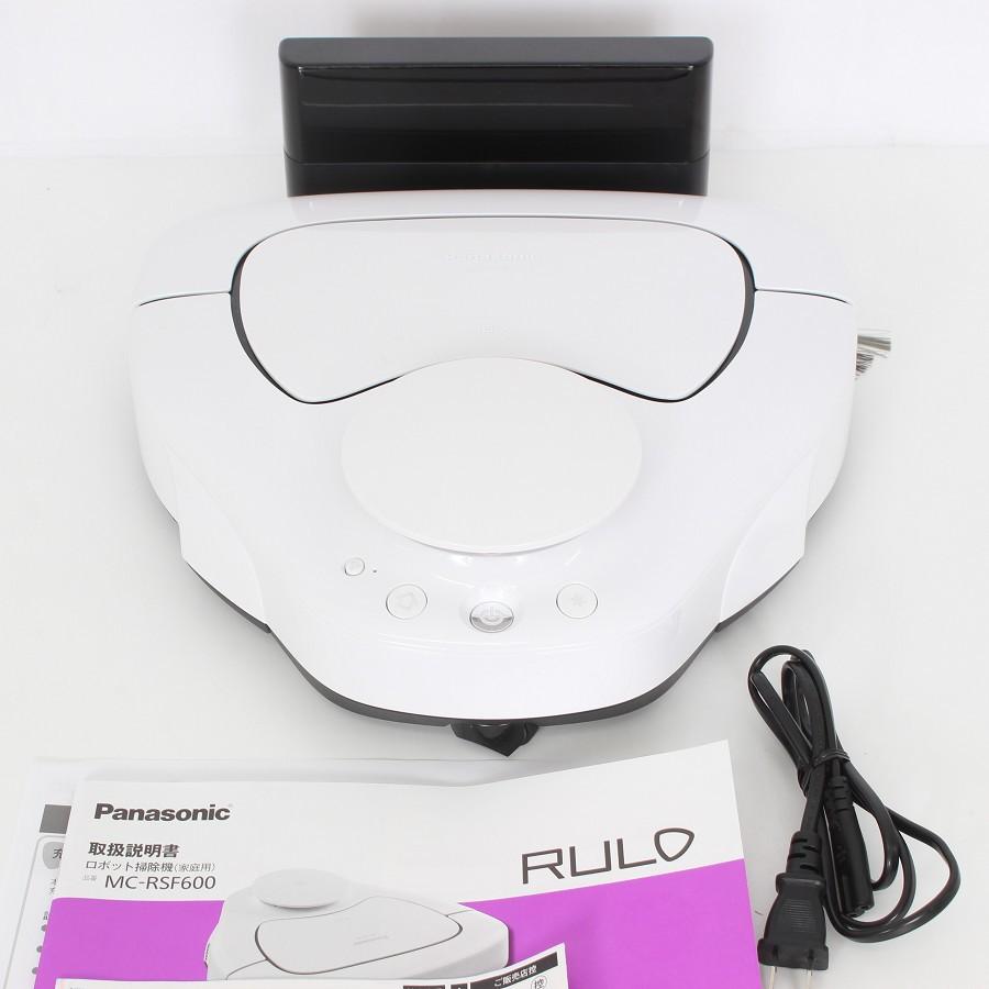 【ボーナスストア+5％】パナソニック ルーロ MC-RSF600-W ホワイト ロボット掃除機 Panasonic RULO 本体 | 