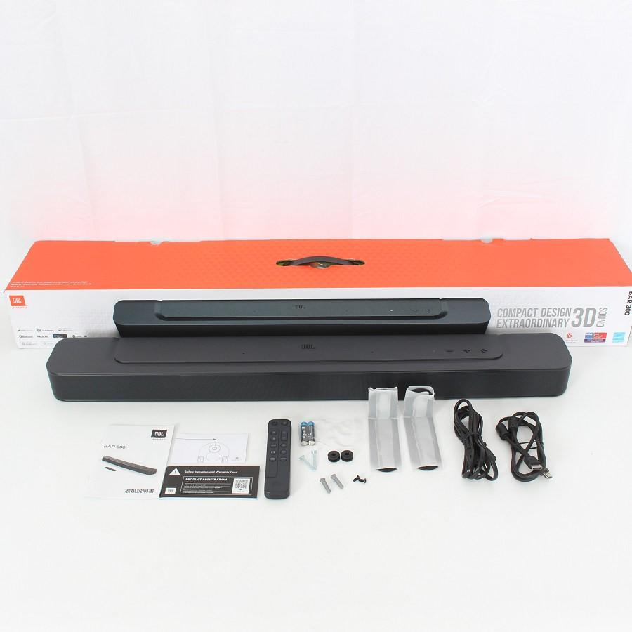 ボーナスストア+5％【美品】JBL BAR 300 JBLBAR300PROBLKJN ブラック サウンドバー DolbyAtmos対応 ジェービーエル 本体 | 