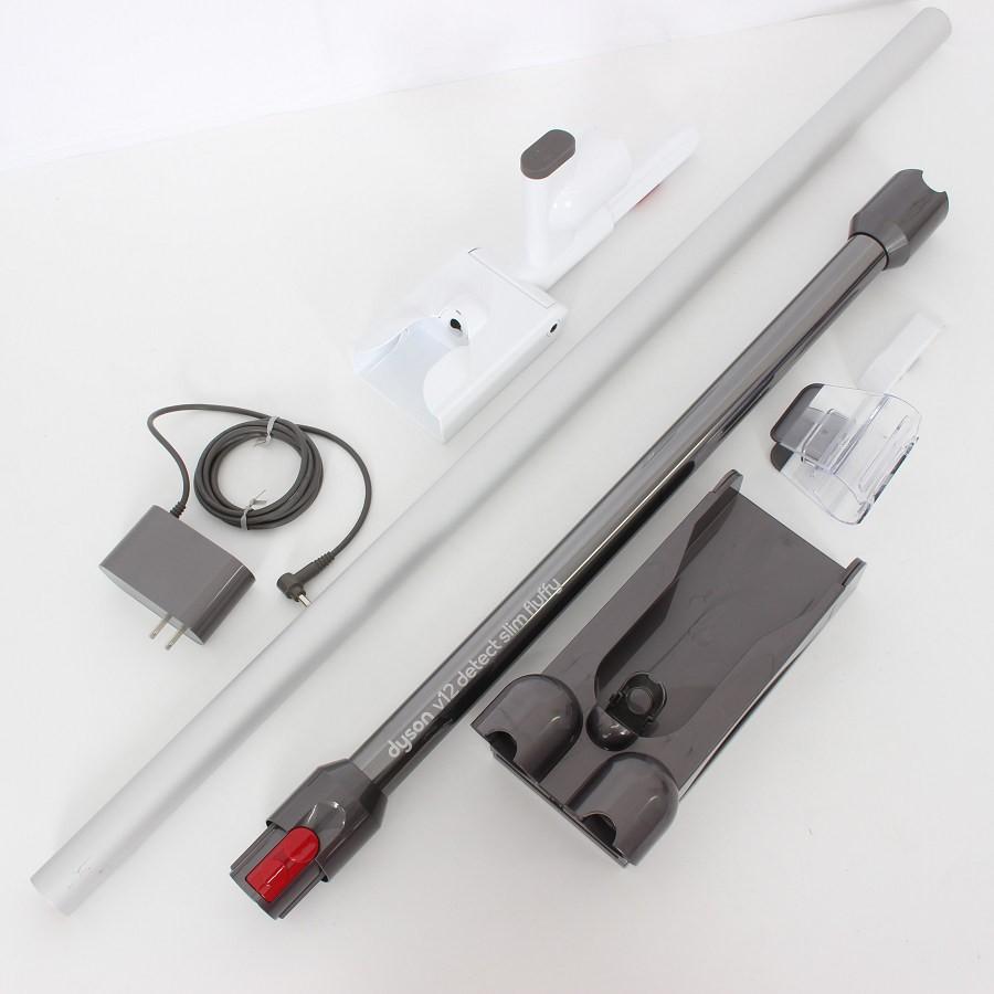 ボーナスストア+5％【美品】Dyson V12 Detect Slim Fluffy SV20 FF N コードレスクリーナー ダイソン 掃除機 ハンディ スティック 充電式 本体 |  | 07