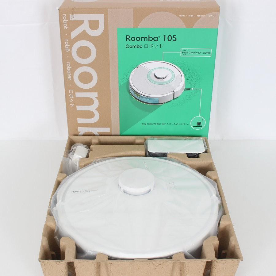 ボーナスストア+5％【新品】iRobot ルンバ105 コンボ Y311260 ホワイト