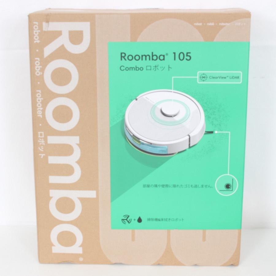 ボーナスストア+5％【新品】iRobot ルンバ105 コンボ Y311260 ホワイト