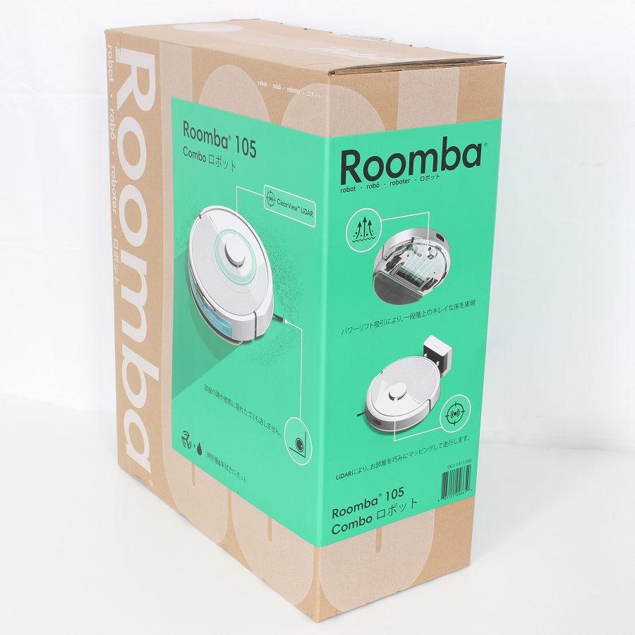 ボーナスストア+5％【新品】iRobot ルンバ105 コンボ Y311260 ホワイト