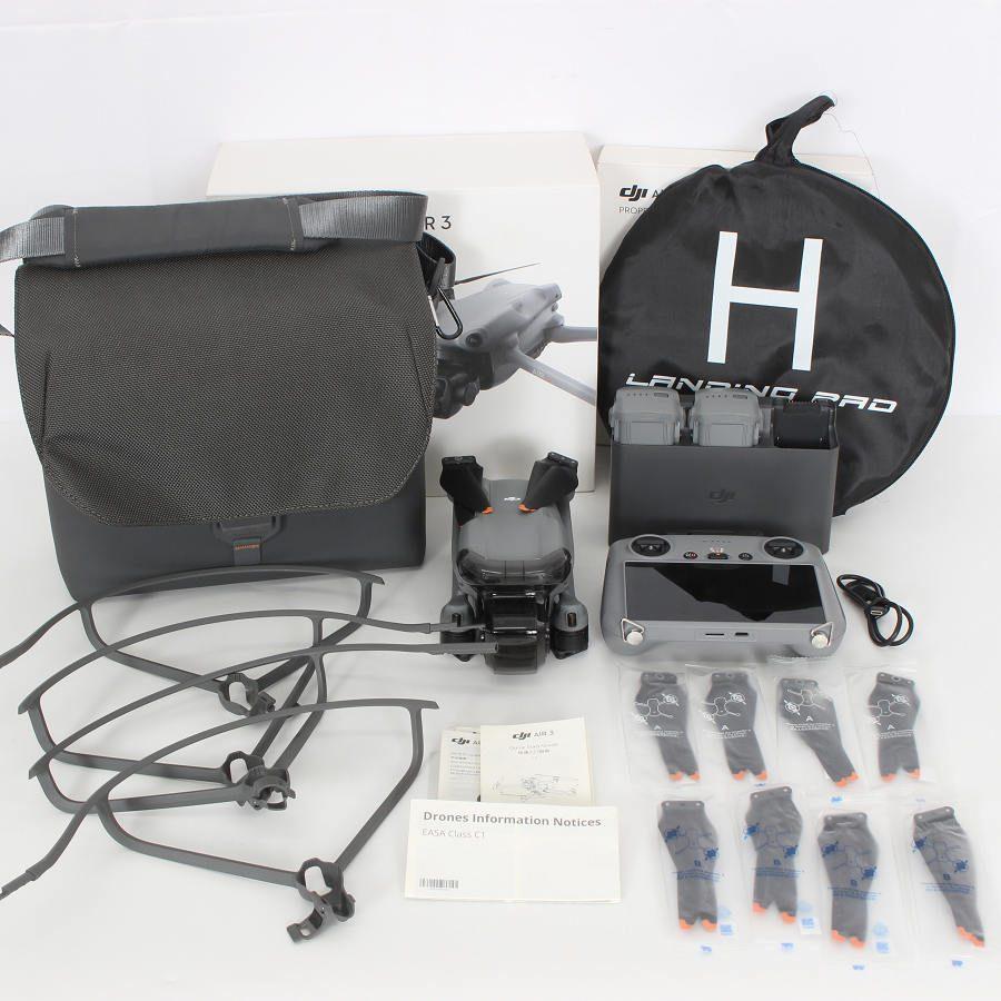 ボーナスストア+5％【美品】DJI Air 3 Fly More Combo RC2付属 DP3232 ドローン エアー フライモアコンボ 本体 | 