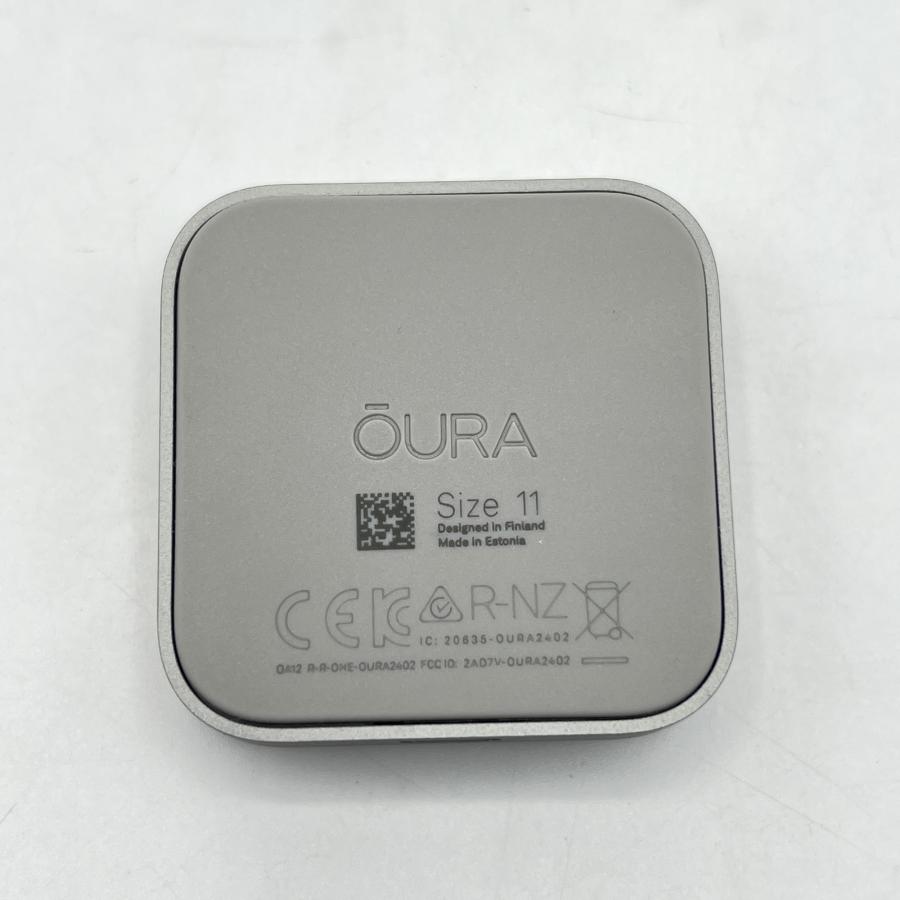 【ボーナスストア+5％】Oura Ring 4 JZ90-54218-11 シルバー US 11号 スマートリング オーラリング 本体 |  | 07