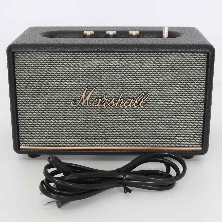 【ボーナスストア+5％】Marshall Acton III ブラック ワイヤレススピーカー マーシャル アクトン 本体 | 
