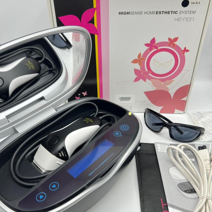 ボーナスストア+5％【美品】ケノン Ver.8.4 スーパープレミアムカートリッジ付き 脱毛器 kenon 本体 | 