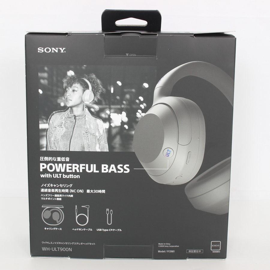 ボーナスストア+5％【新品】SONY ULT WEAR WH-ULT900N-WC オフホワイト ワイヤレスノイズキャンセリングステレオヘッドセット ソニー |  | 06