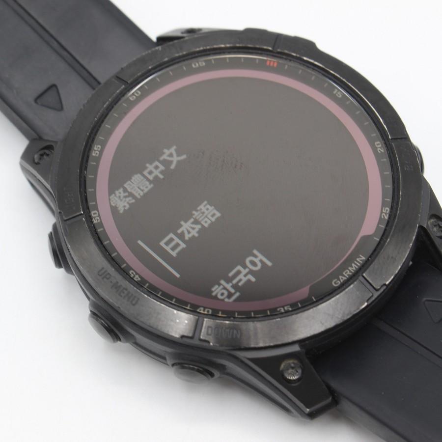 【ボーナスストア+5％】GARMIN fenix 7 Sapphire Dual Power Ti Black DLC/Black 010-02540-46 ガーミン フェニックス チタニウム 本体 |  | 02