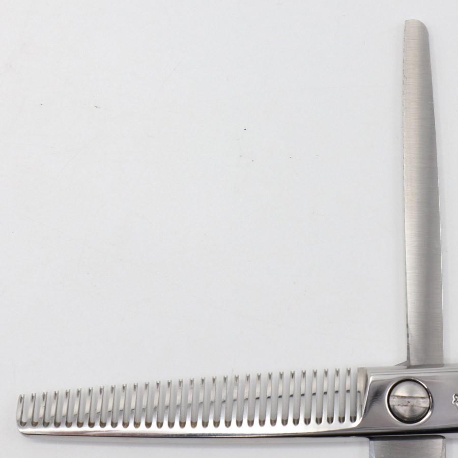 ボーナスストア+5％【美品】光シザー THINNING 721 セニング 6インチ オフセットハンドル 30目 約40% |  | 02