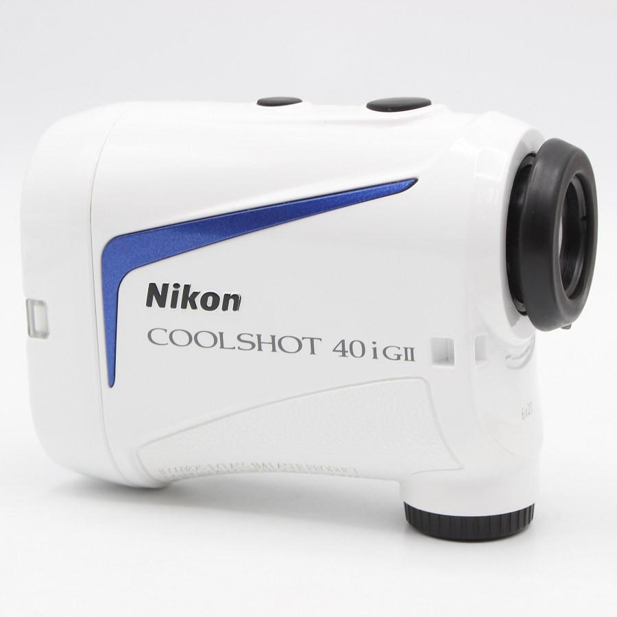 ボーナスストア+5％【美品】NIKON COOLSHOT 40i GII ゴルフ用レーザー