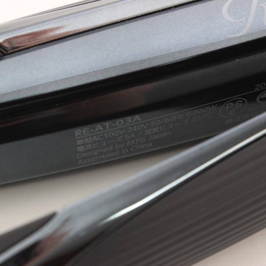 ボーナスストア+5％【美品】MTG ReFa STRAIGHT IRON PRO RE-AT-03A ブラック ストレートアイロン プロ リファ 本体 |  | 09