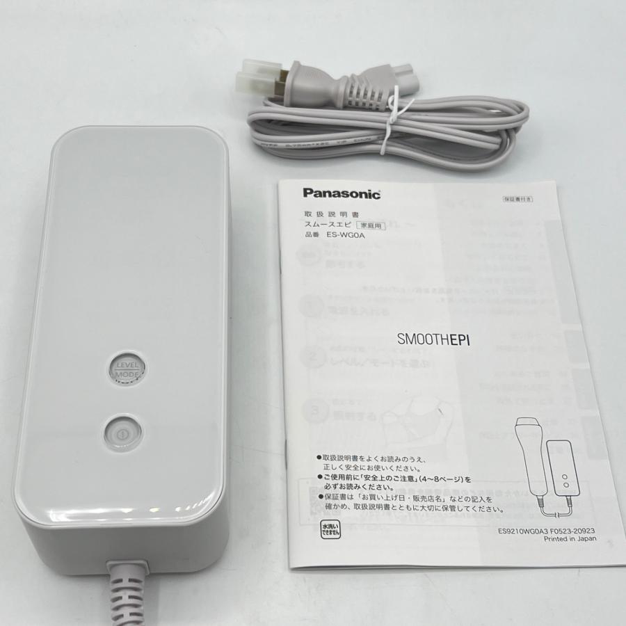 ボーナスストア+5％【美品】パナソニック 光エステ スムースエピ ES-WG0A-H グレー 脱毛器 光美容器 Panasonic 本体 |  | 09
